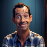 sandmarq_a_man_with_a_workshire_smilling_cartoon_caricature_sty_c0f9027b-c7c3-4f3d-8196-9475803f4f36